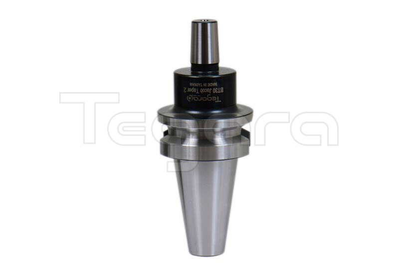 Tegara BT30 V-Flange Drill Chuck Adapter 2JT 45mm TIR .0002″ Taiwan New P[
