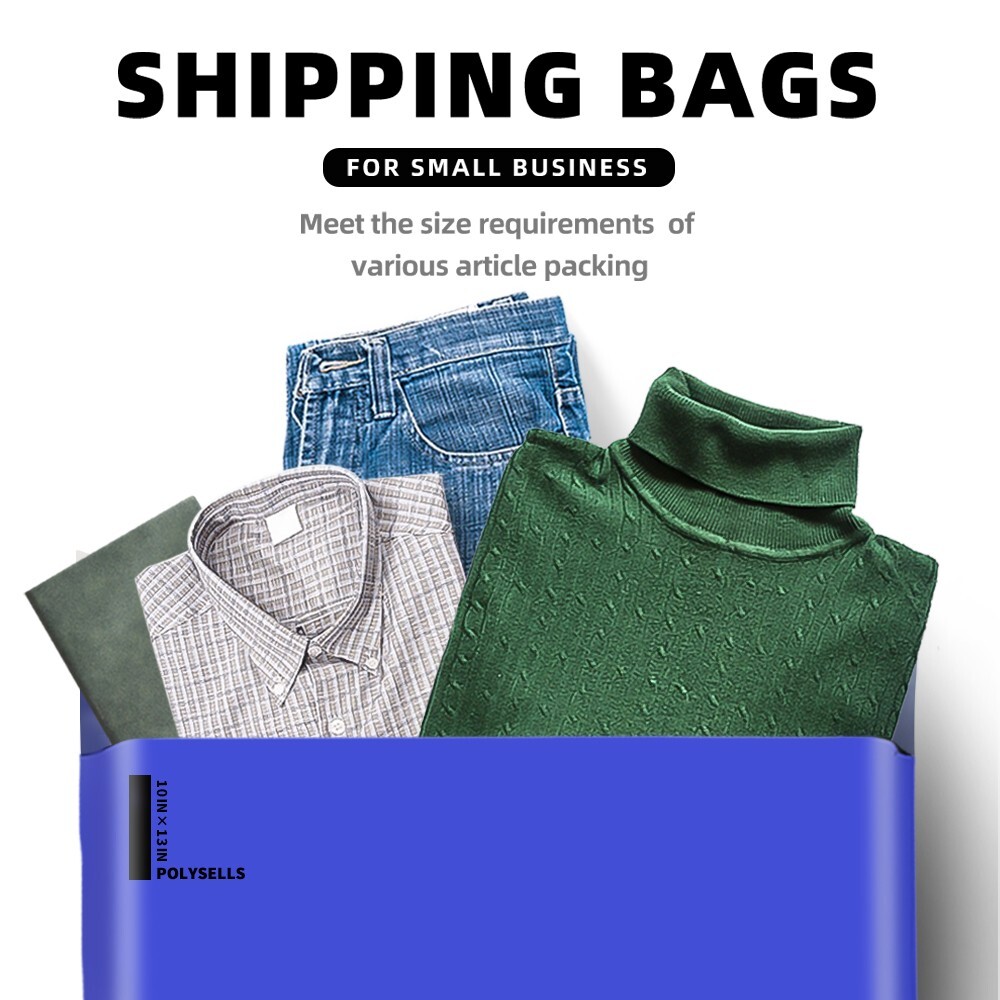 100 10×13 Poly Mailers Envelopes Self Sealing Shipping Mailer Purple POLYSELLS