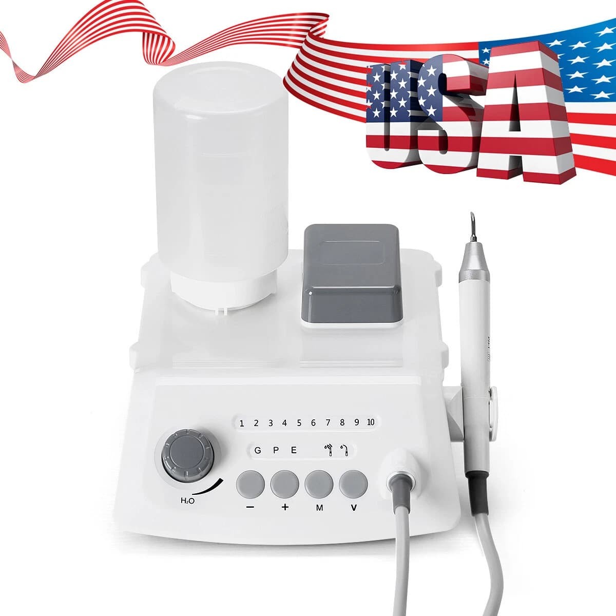 Dental Digital high-end Ultrasonic Scaler with LED Detachable Handpiece VRN-A8