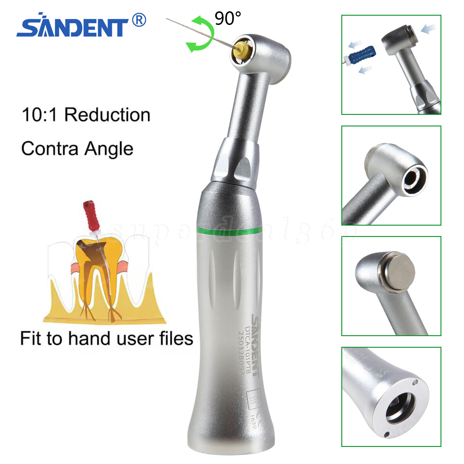 3pcs Sybronendo Dental Endo Buchanan Hand Plugger Niti Tip Fill Obturation 3Size