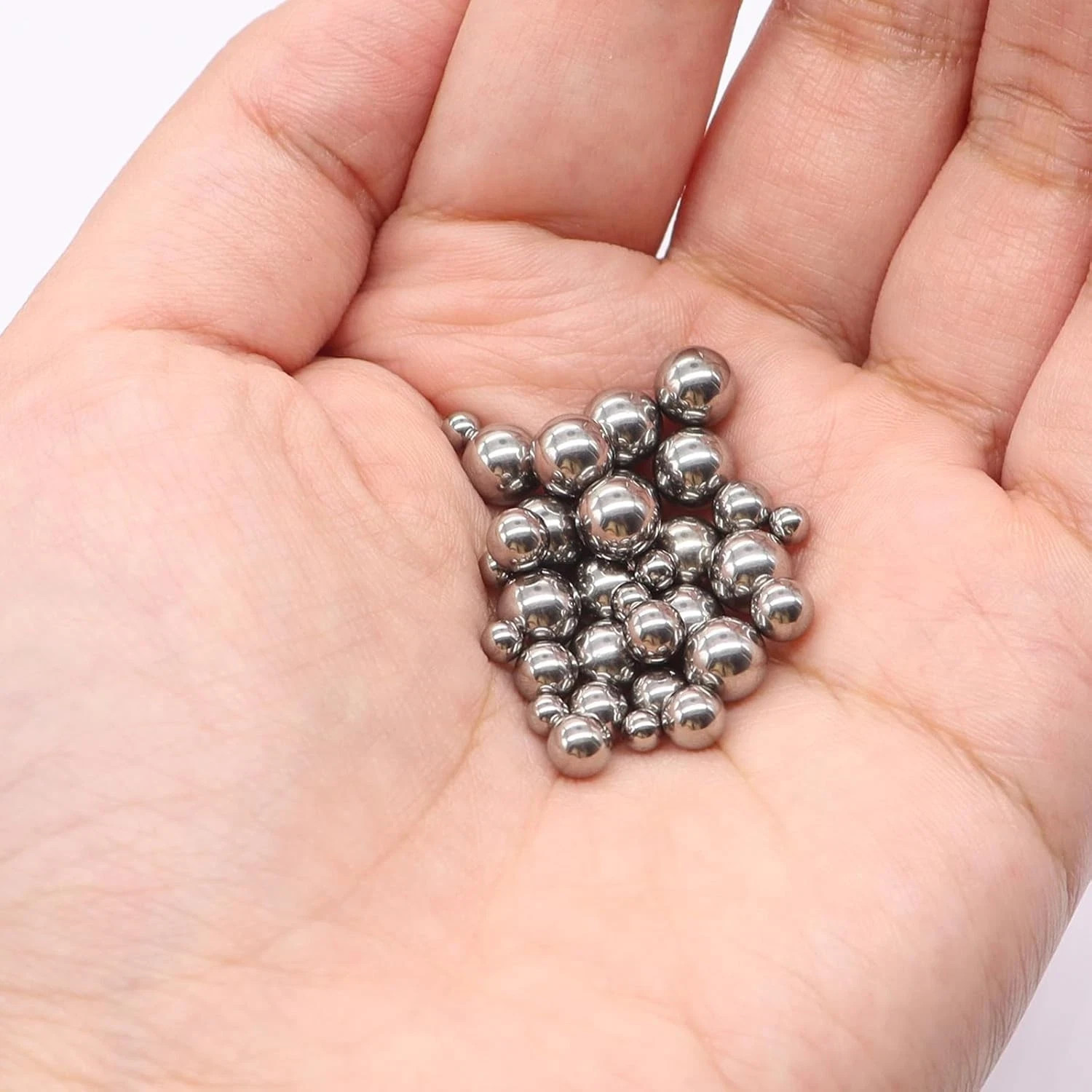 620PCS 304 Stainless Steel Precision Balls Bicycle Bearing Balls Assortment Kit