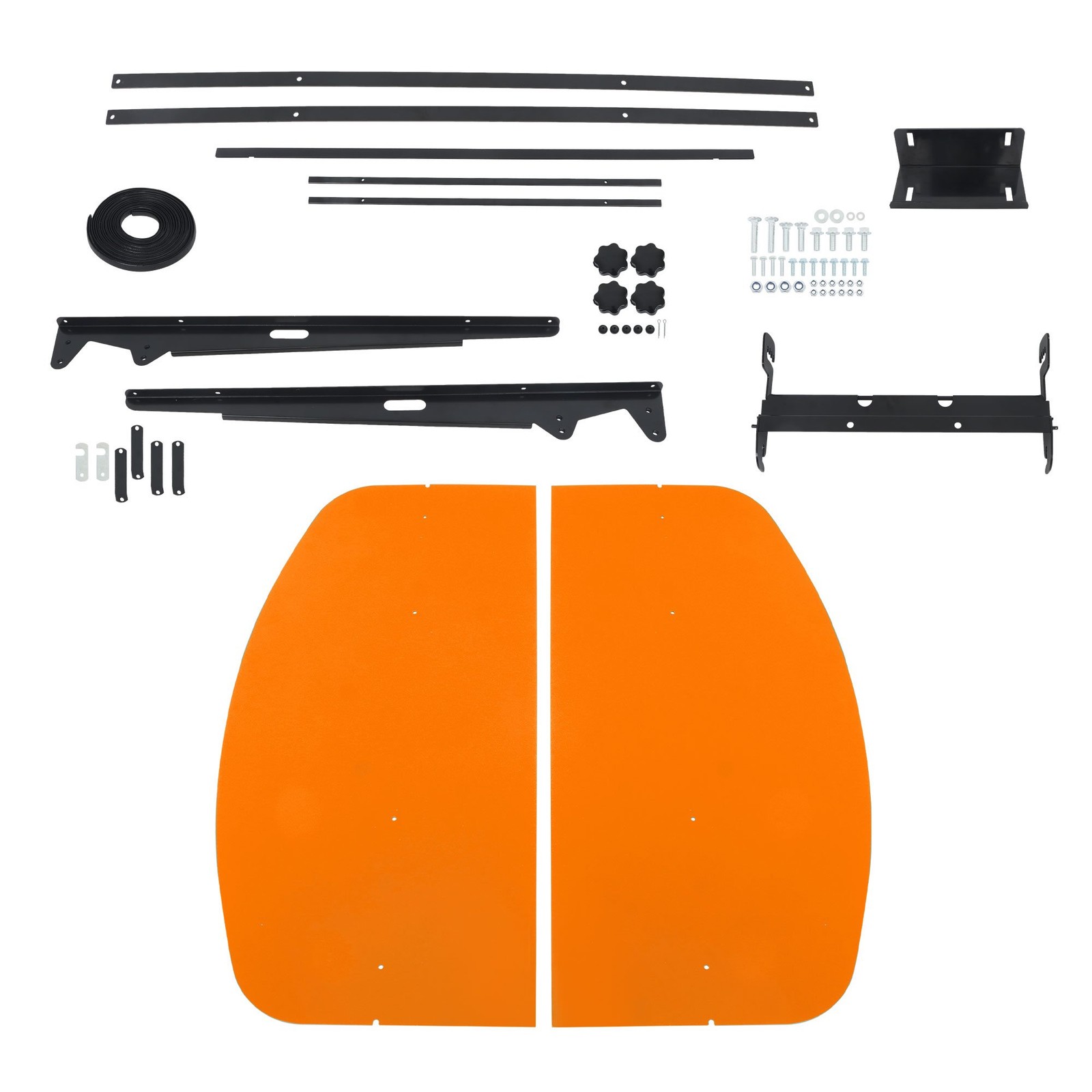 52″ X 52″ Orange For Rops Canopy Tractor and Mowers Umbrella 2″ x 2″ or 2″ x 3″