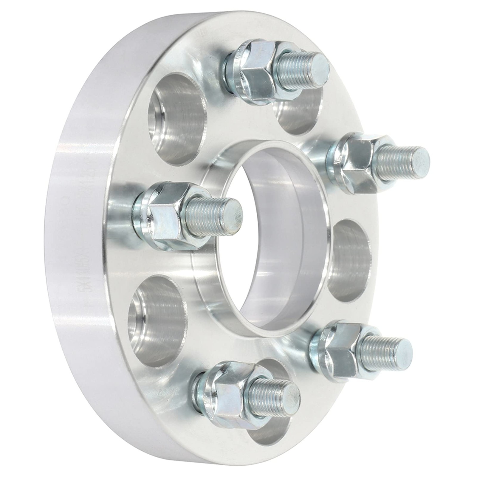 2x 1 Inch 5×110 Wheel Spacers 12×1.25 Studs 65.1mm Hub Bore for Dart Cherokee
