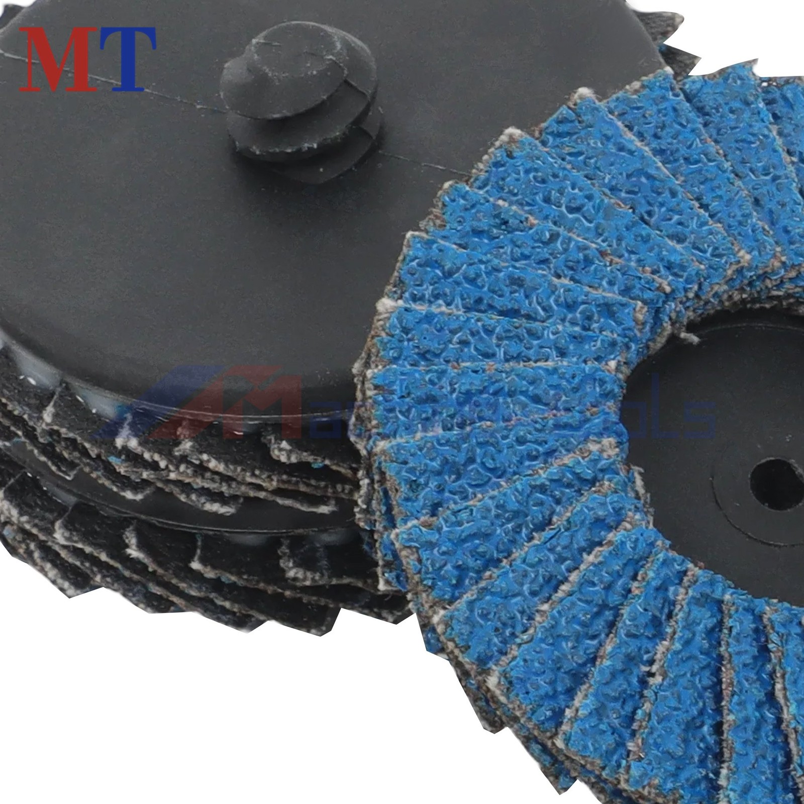 20 Pack 2 Inch 40/60/80/120 Grit Mixed Curved Sanding Discs Set for Die Grinder