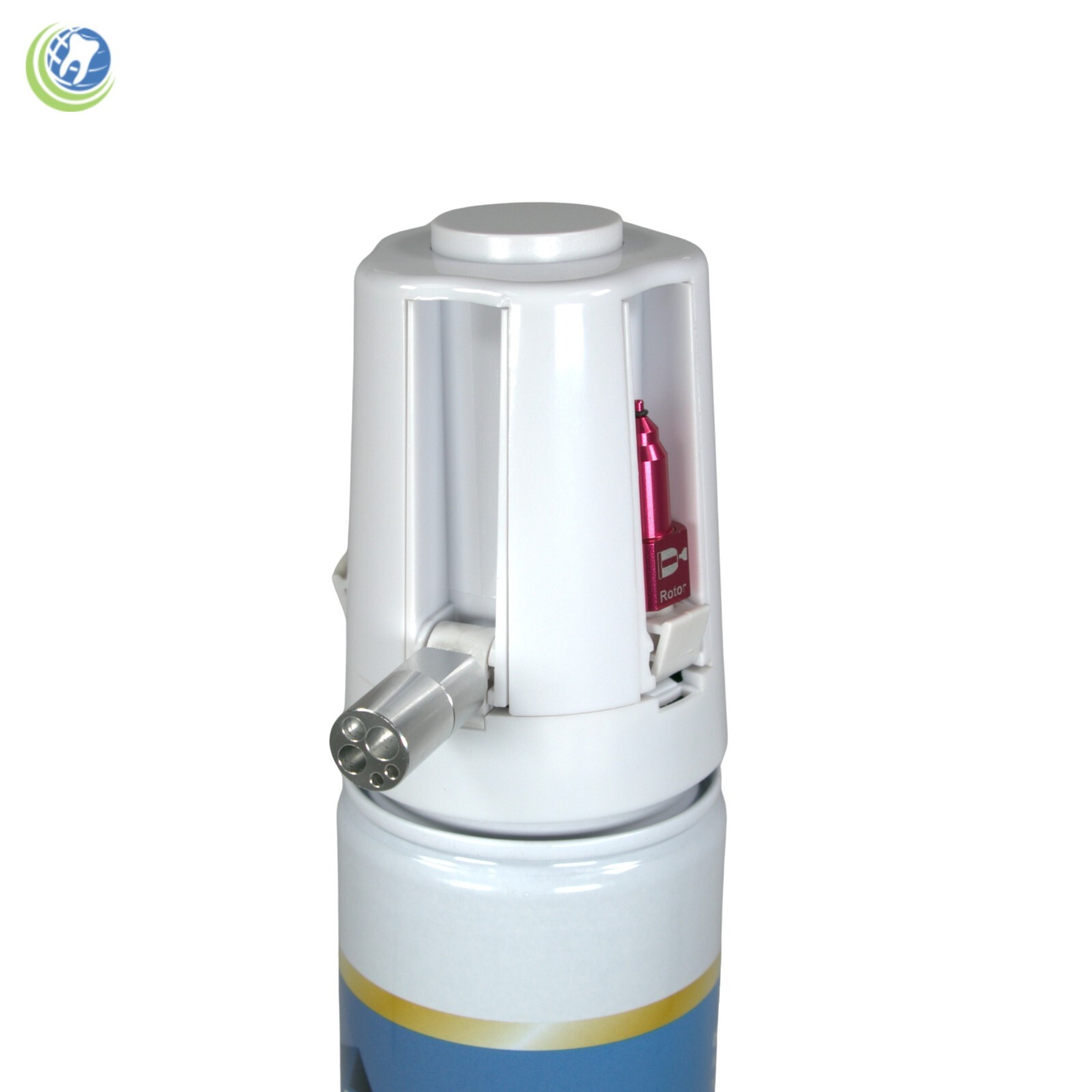 Dental Handpiece Lubricating System Adapter & Cleaning Oil Kit 5 Nozzle Types