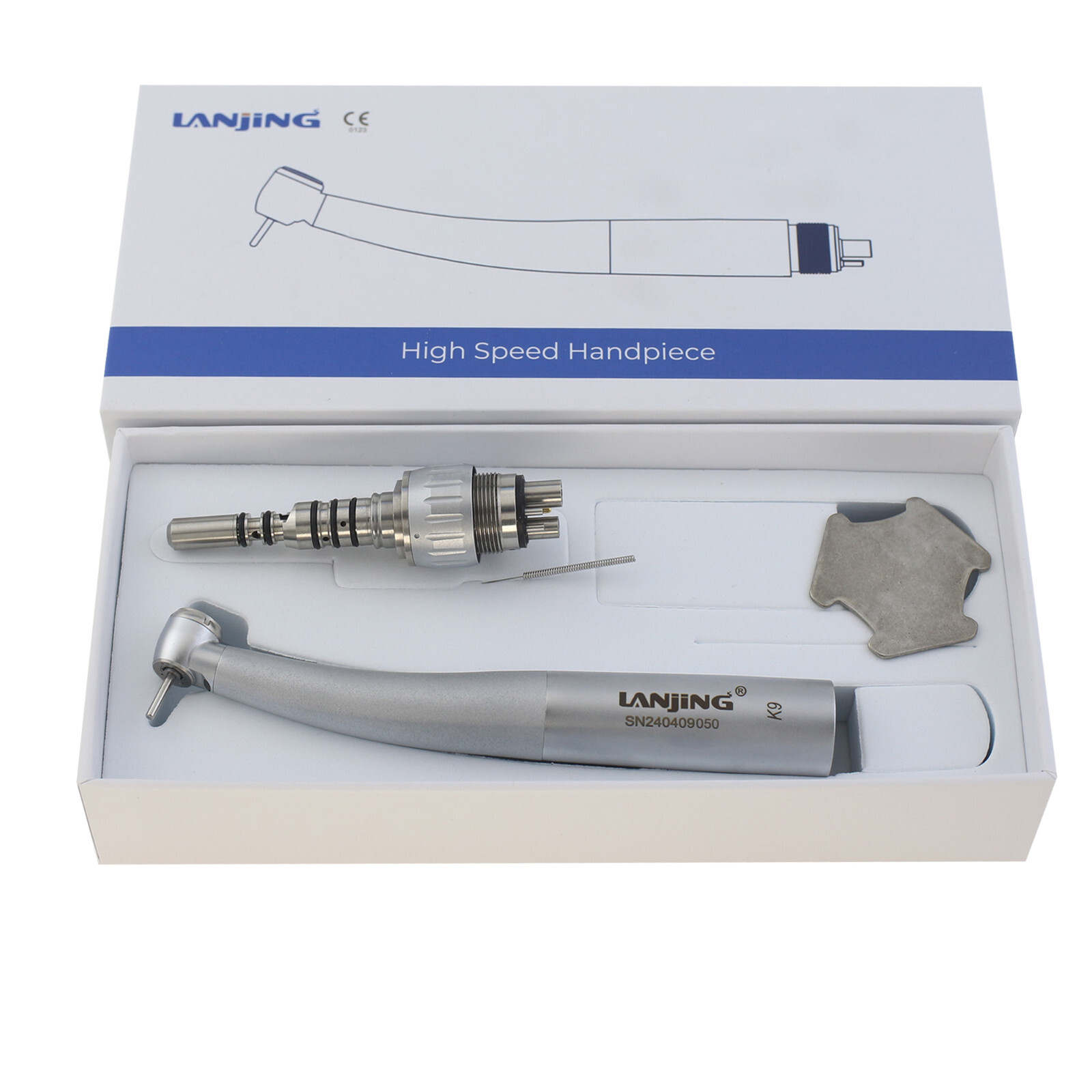 Dental High Speed Handpiece Mini LED Fiber Optic Small Head Turbine KAVO Coupler