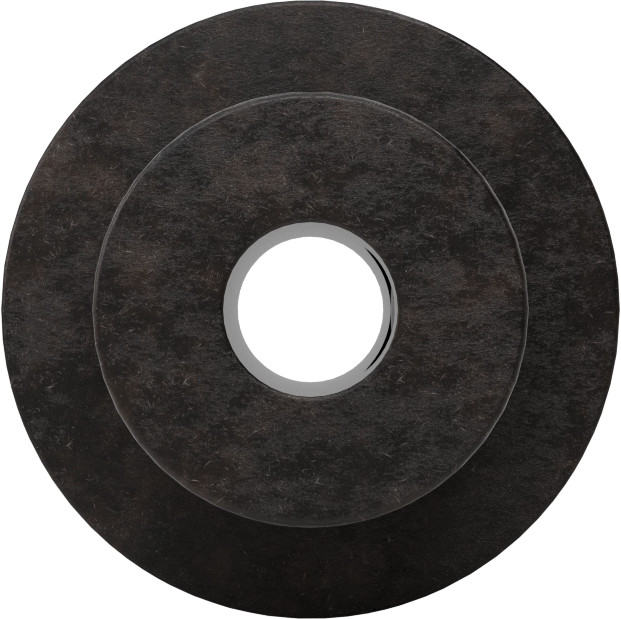 Black Oxide Steel Knurled Knob Set Screw & 1/4″ Diameter Unthreaded Through Hole