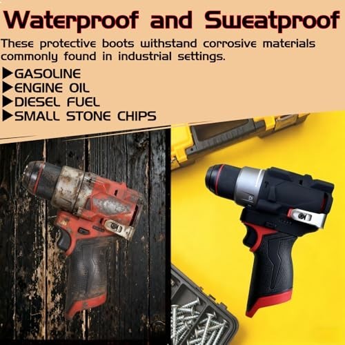 Protective Boot for 12V Hammer Drill/Driver, Compatible with 3403-20 & 3404-20,