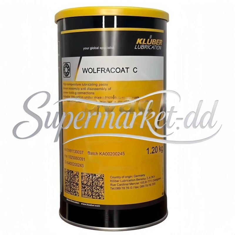 1Pcs KLUBER Lubrication ISOFLEX WOLFRACOAT C 1.2KG (13 Oz)New Free Ship