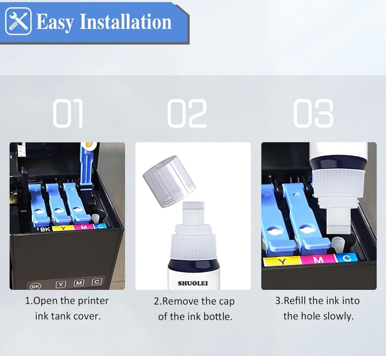PRINTERWORLD All-in-One DTF Ink & Powder T-Shirt Printer Epson | Starter Kit NEW