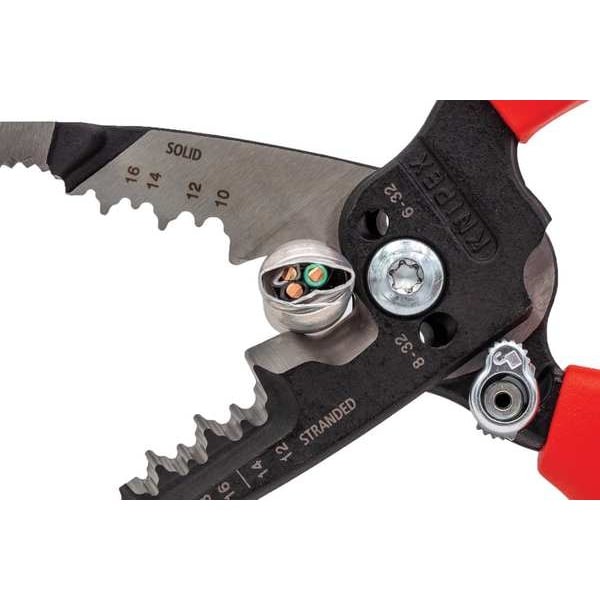 Knipex 13 71 8 Forged Wire Stripper, 8 In, 0.54 Lb