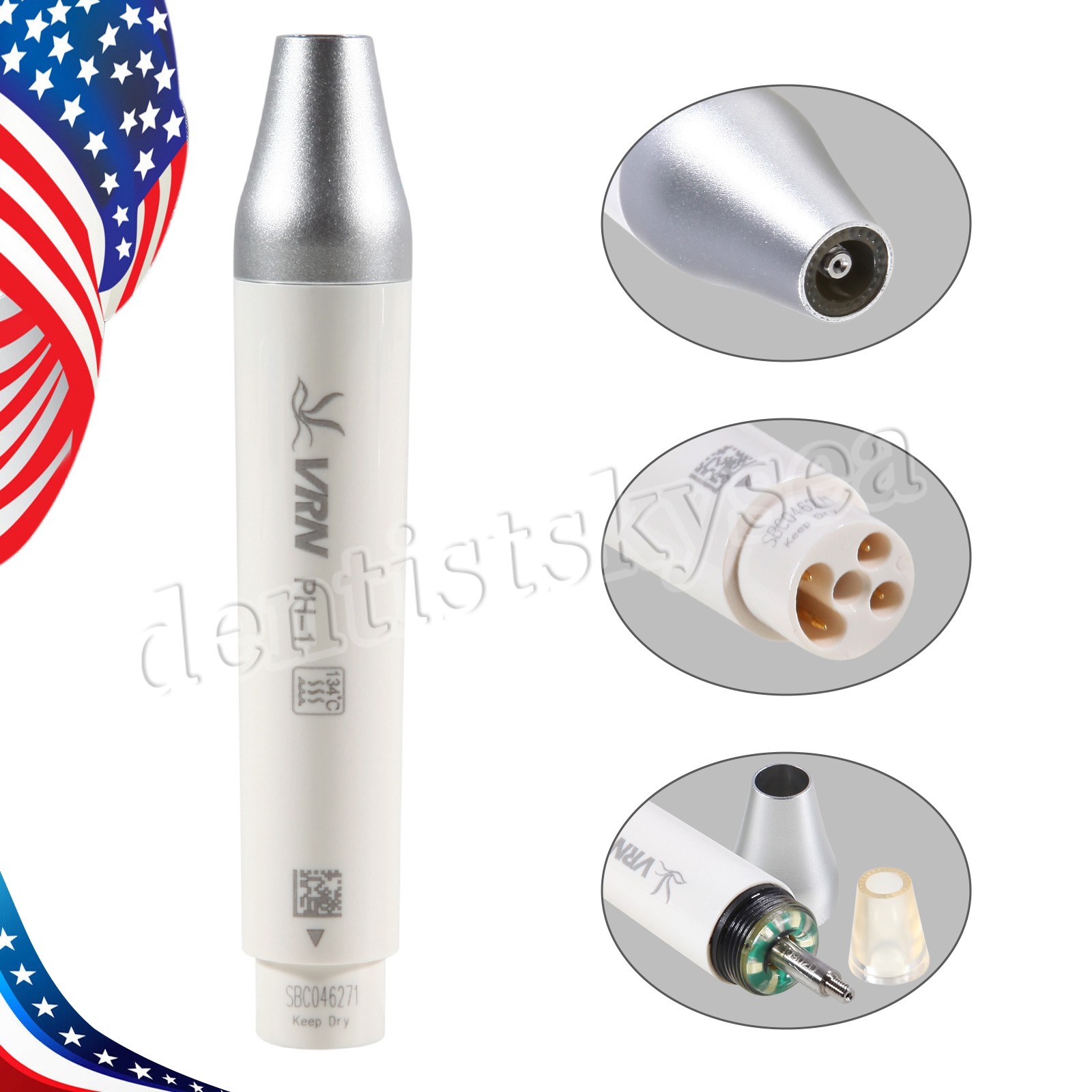 1/5/10Pcs VRN Dental Ultrasonic Scaler LED Handpiece HP-5L For Woodpecker EMS