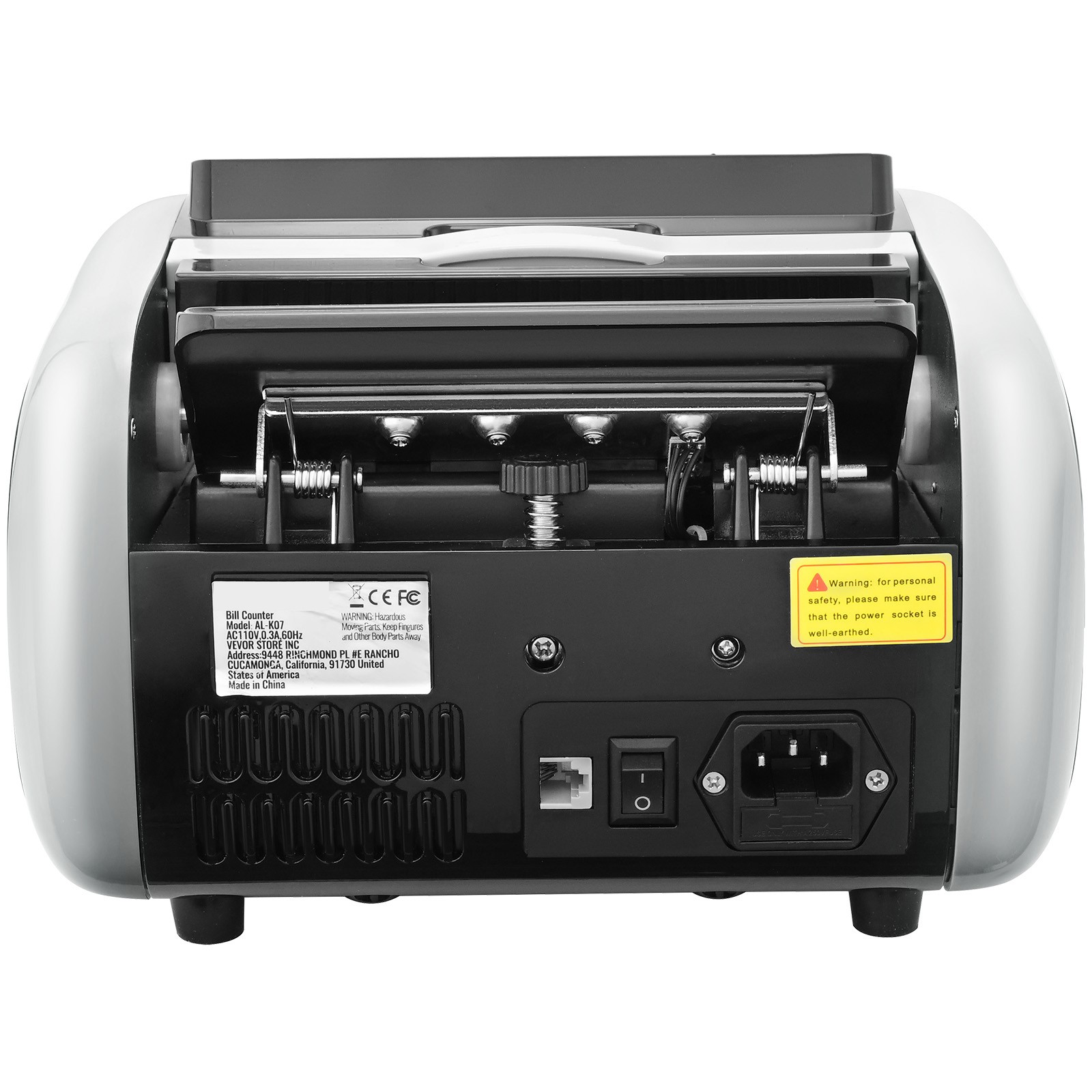 VEVOR Money Counter Machine Bill Counter with UV MG IR DD Counterfeit Detection
