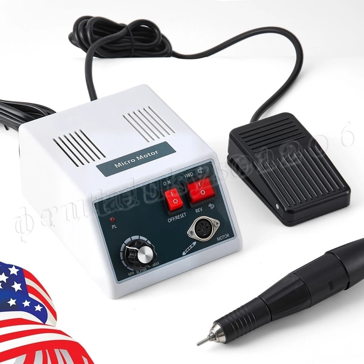 Dental Lab Marathon Electric Micromotor Polishing Unit 35000 rpm Motor Handpiece