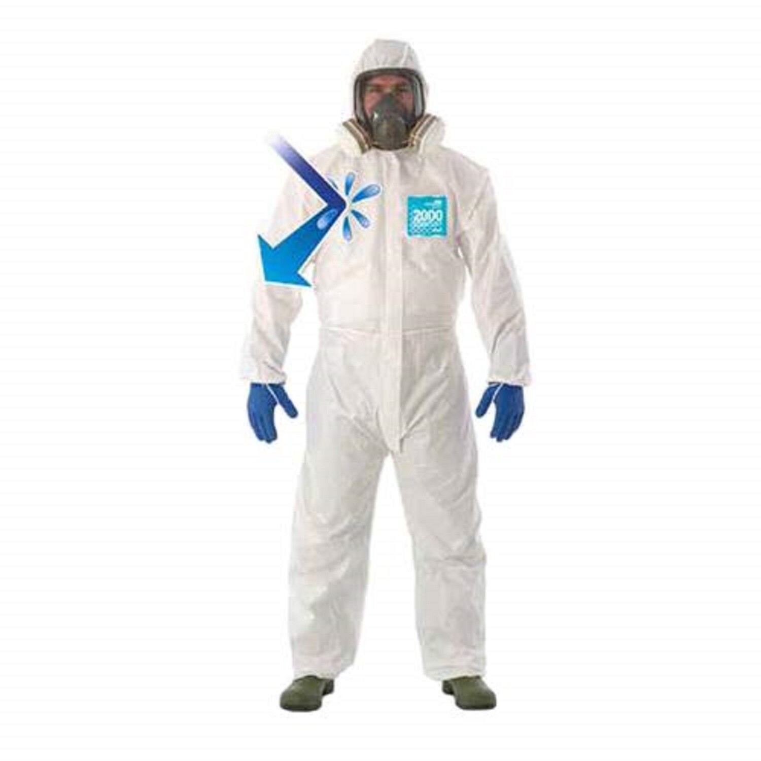 HAZMAT SUIT COVERALL cheaper than DUPONT TYVEK 400 3M ALL SIZES☣️☢️?