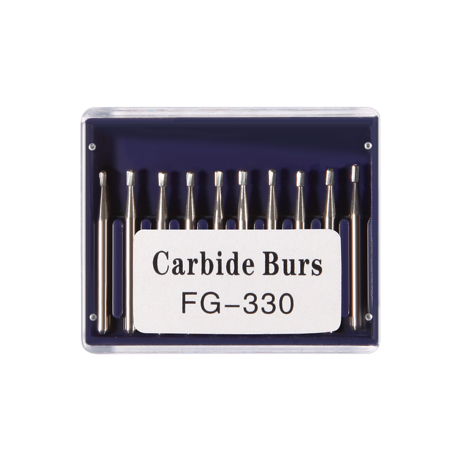 FG # 330 Dental Carbide 19mm Burs (100pcs=10 Packs)