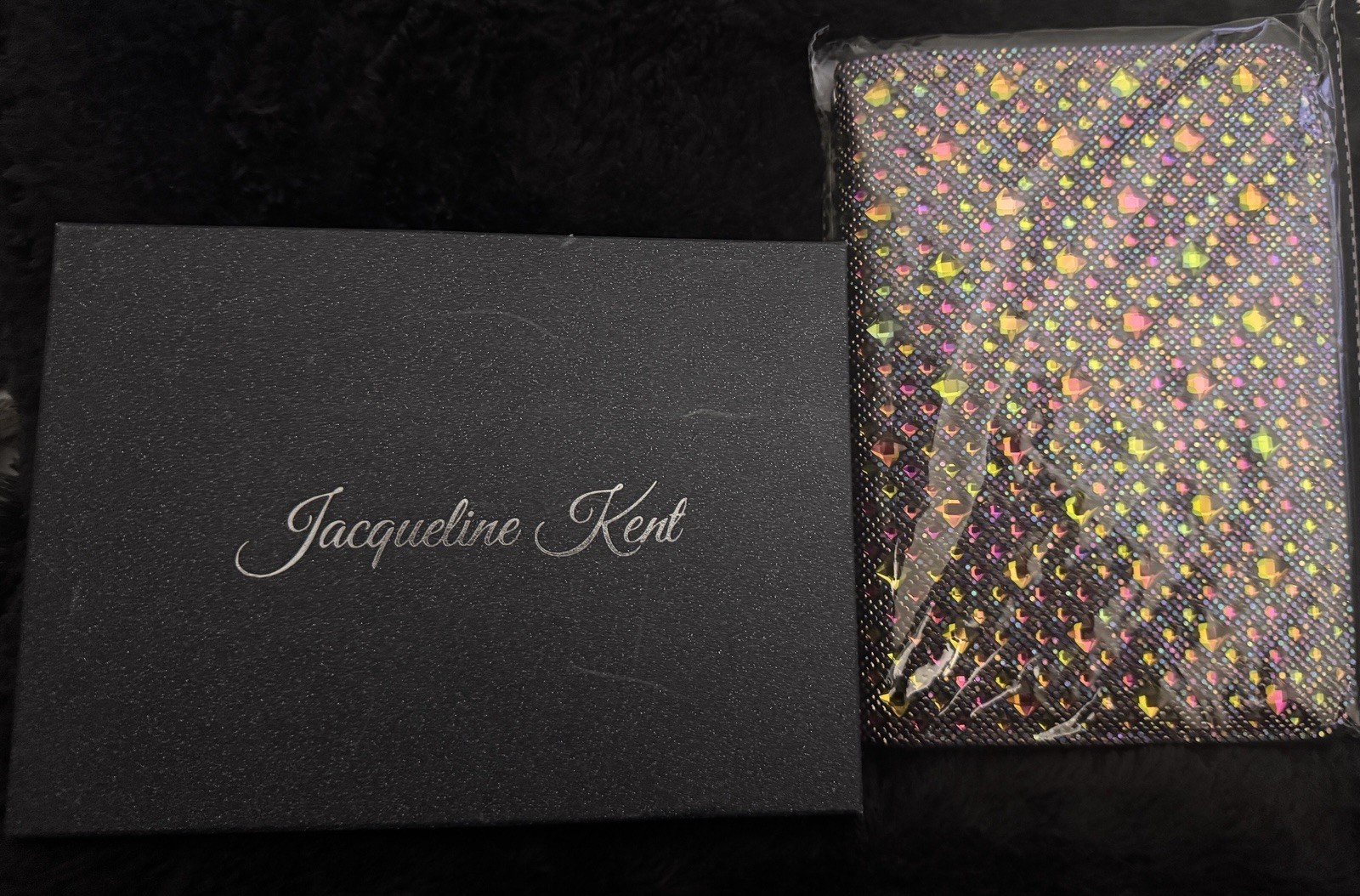 Jacqueline Kent Purple AB Multicolor Notebook. Brand New