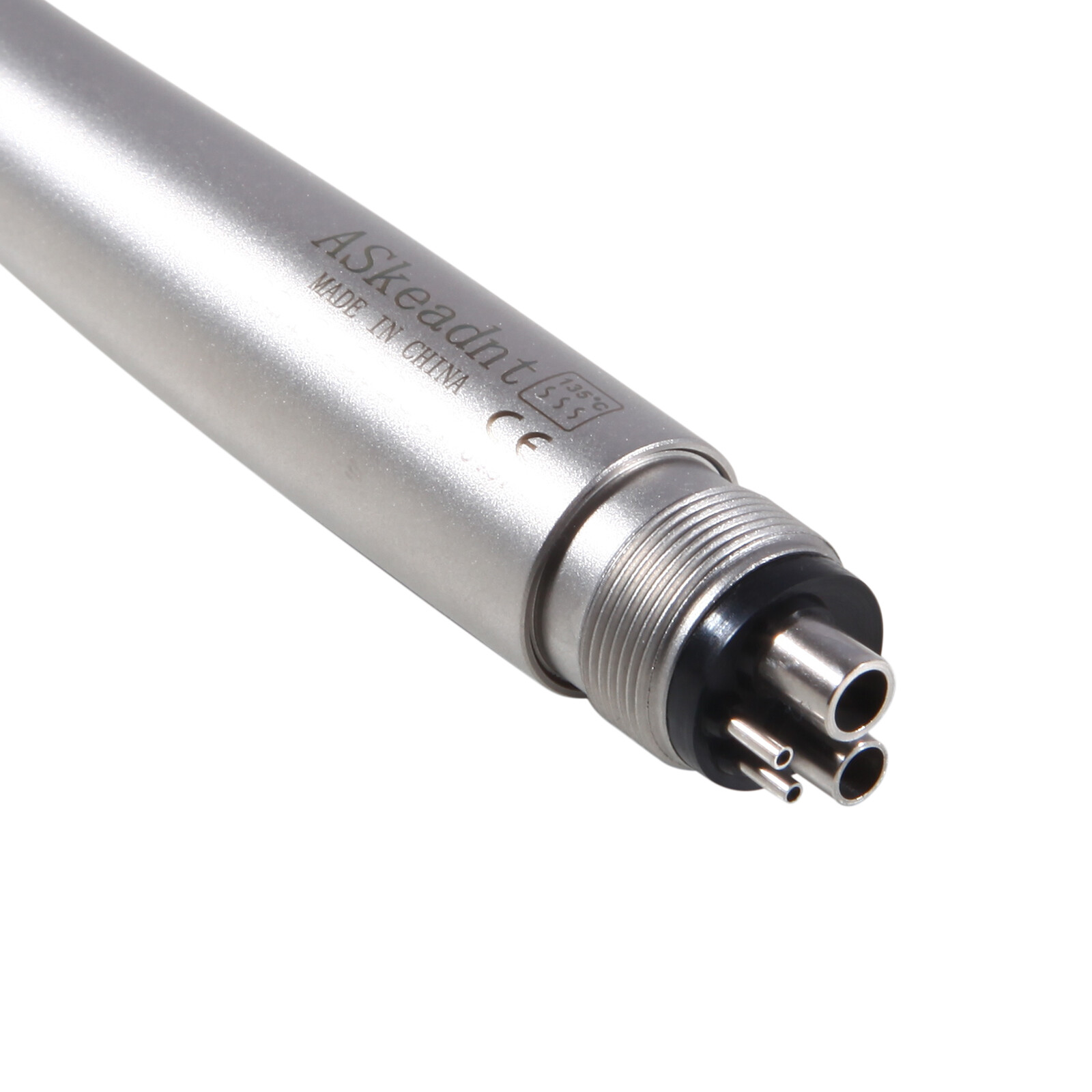 Dental LED E-generator Fiber Optic High Speed Handpiece 4Hole Fit FG1.6mm Burs