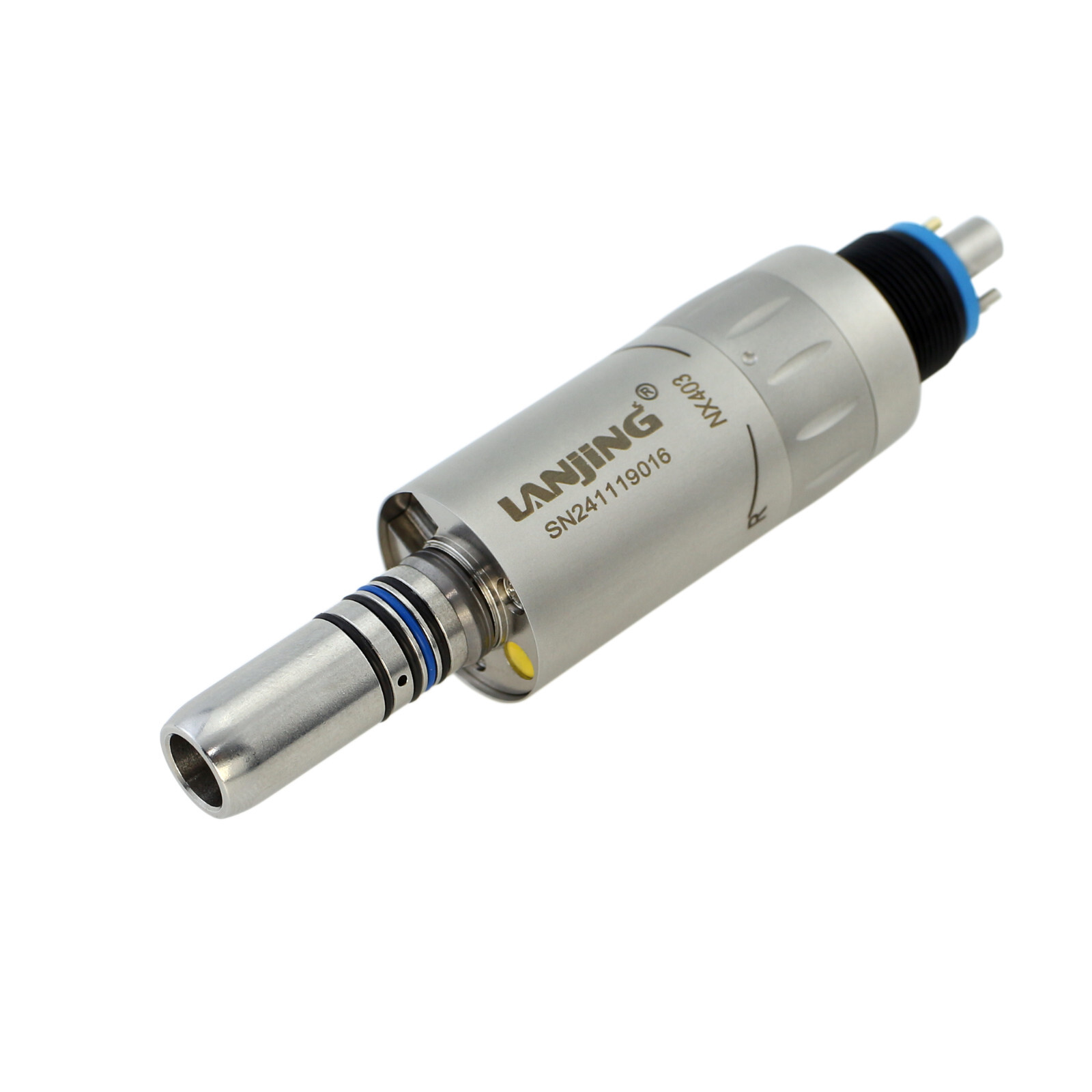 Dental Slow Speed Handpiece Air Motor 6 Hole LED Mini Inner Water Single Spray