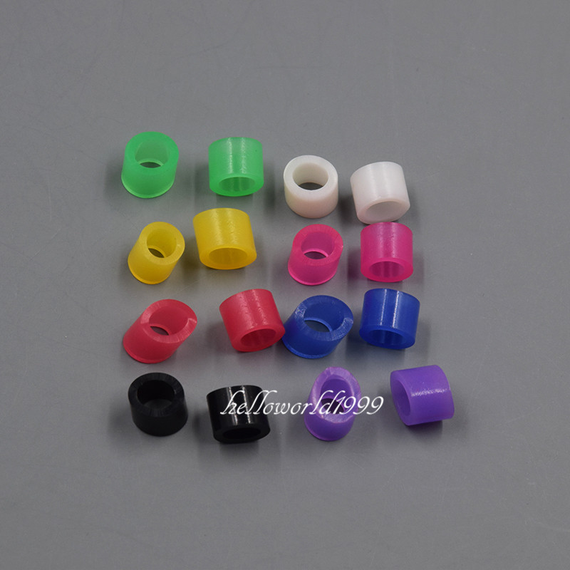 160 Pcs Dental Silicone Instrument Code Rings Autoclavable 135ºC 8 Color