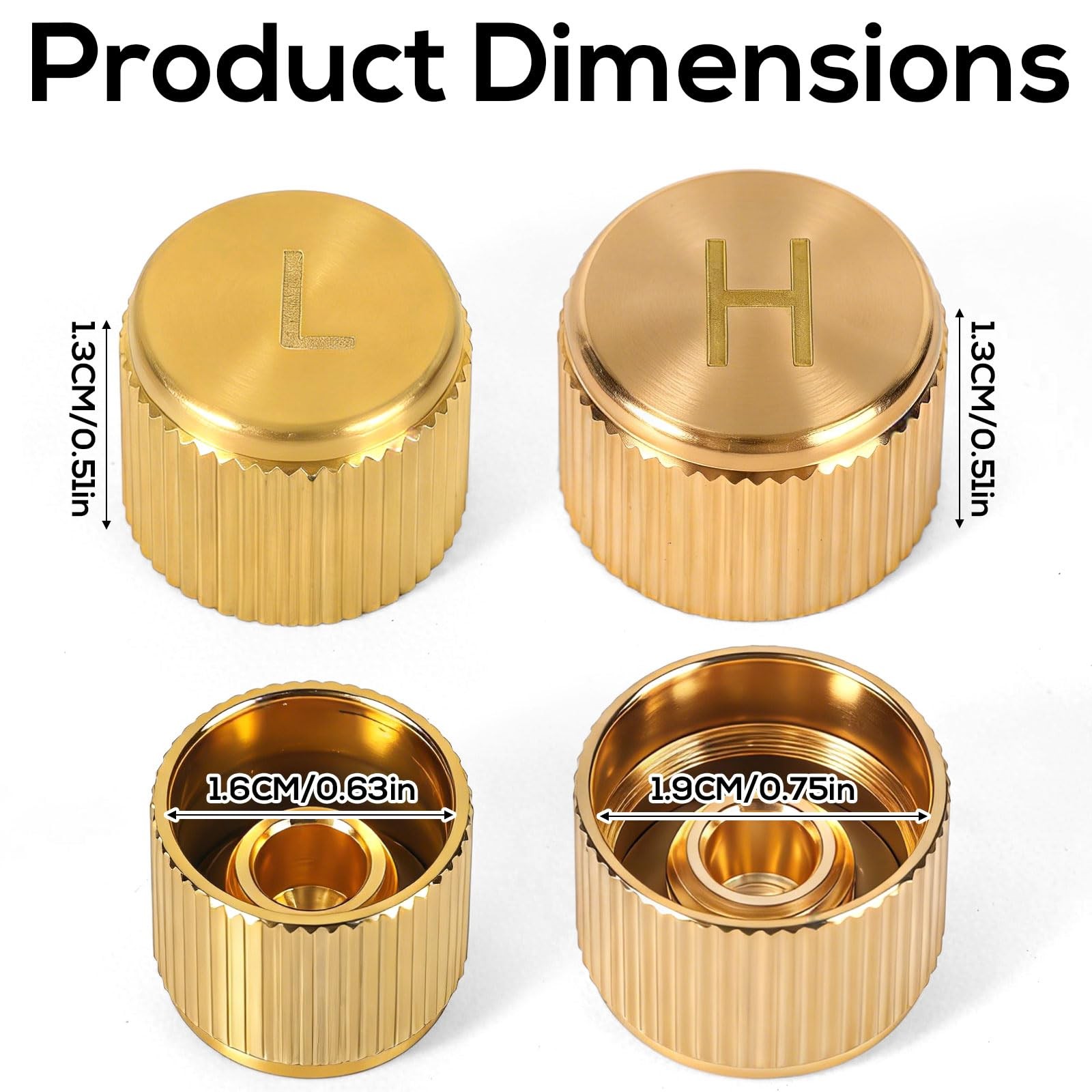 2pcs Car AC Valve Caps for R134a System, Brass Leakproof Covers for Vehicles