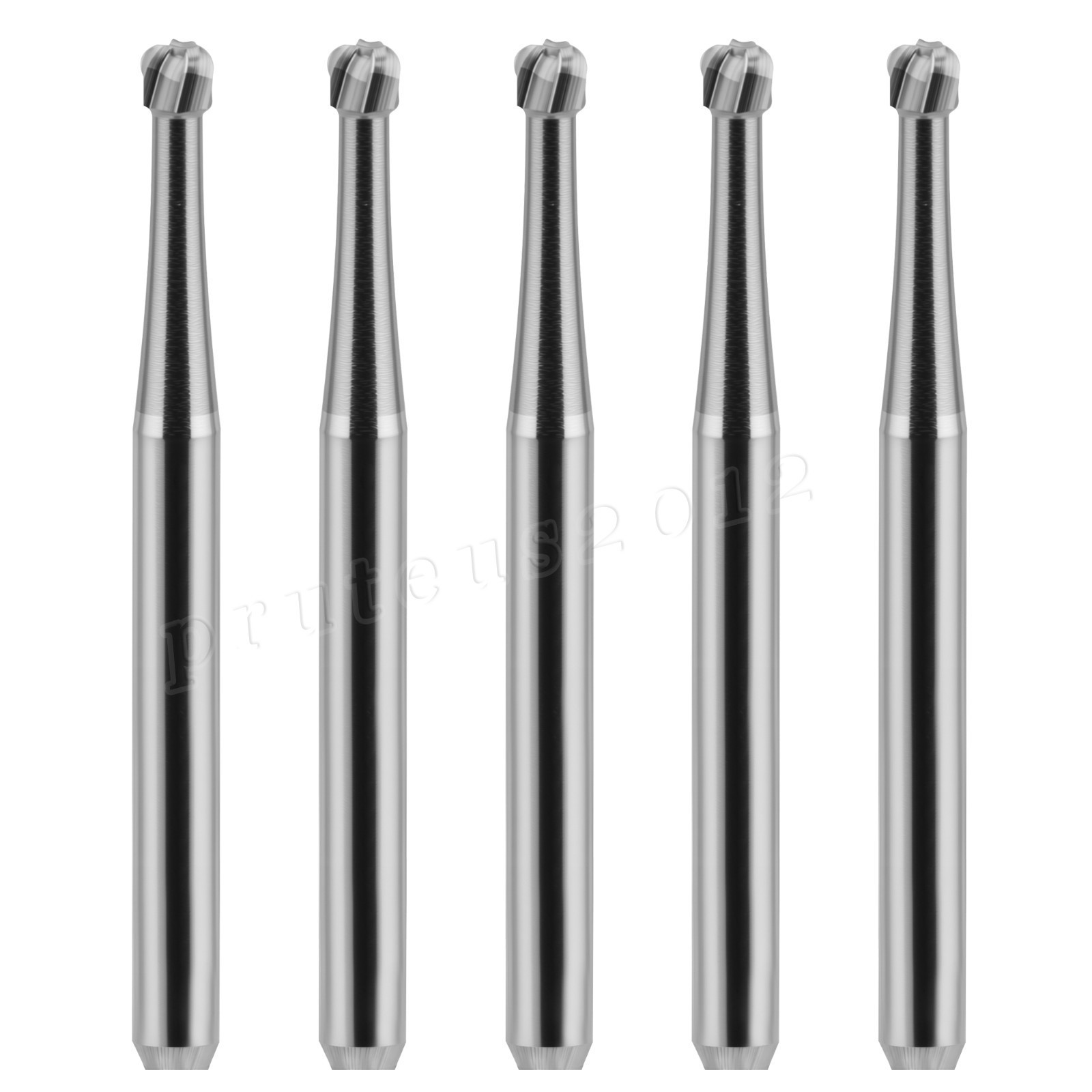 Dental Operative Carbide Burs Round Friction Grip FG 1 -5 High Speed 19mm