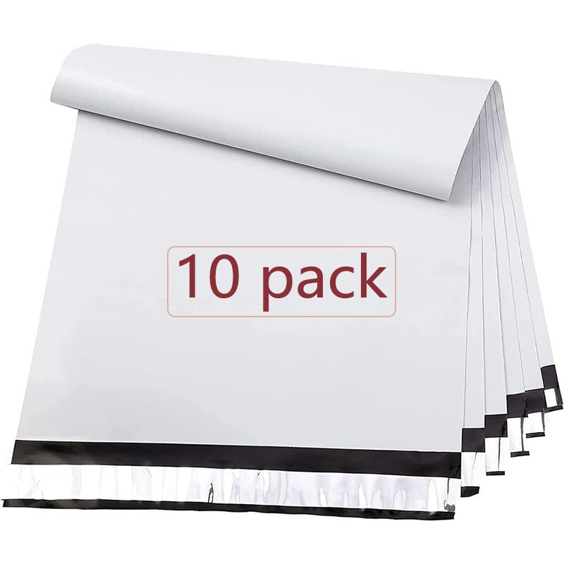 24×24-inch waterproof white transport bags for clothes, packaging and returns