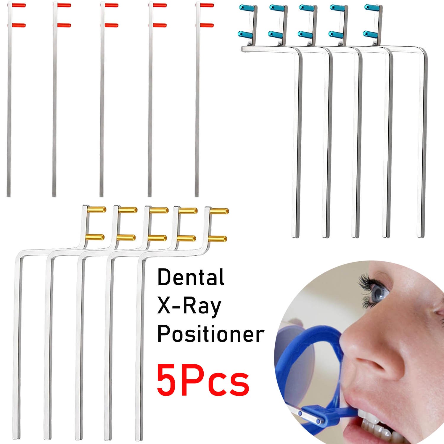Dental X-Ray Aiming Ring Bitewing/Anterior/Posterior Arm Digital Sensor Holder