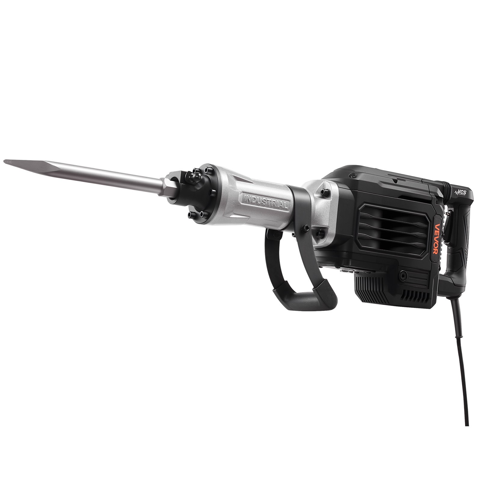 VEVOR Demolition Jack Hammer Electric Concrete Breaker 3000 W 1700 BPM a Chisel