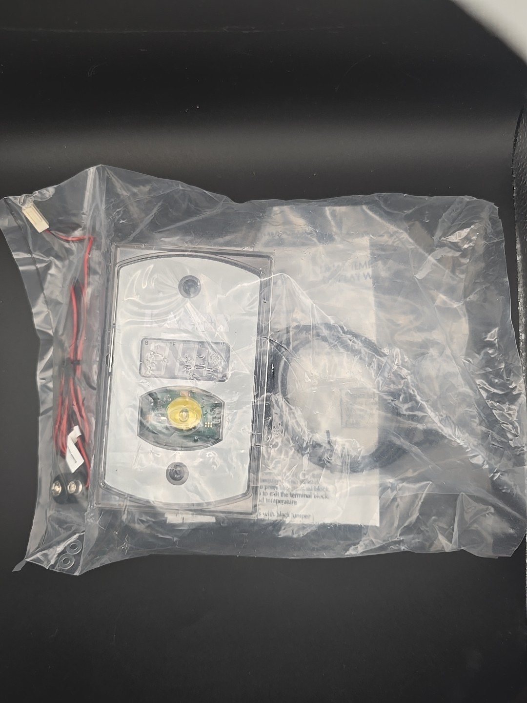 Kason 1967-3 Dual Temperature Display and Switch with Hardware KIT NO BOX