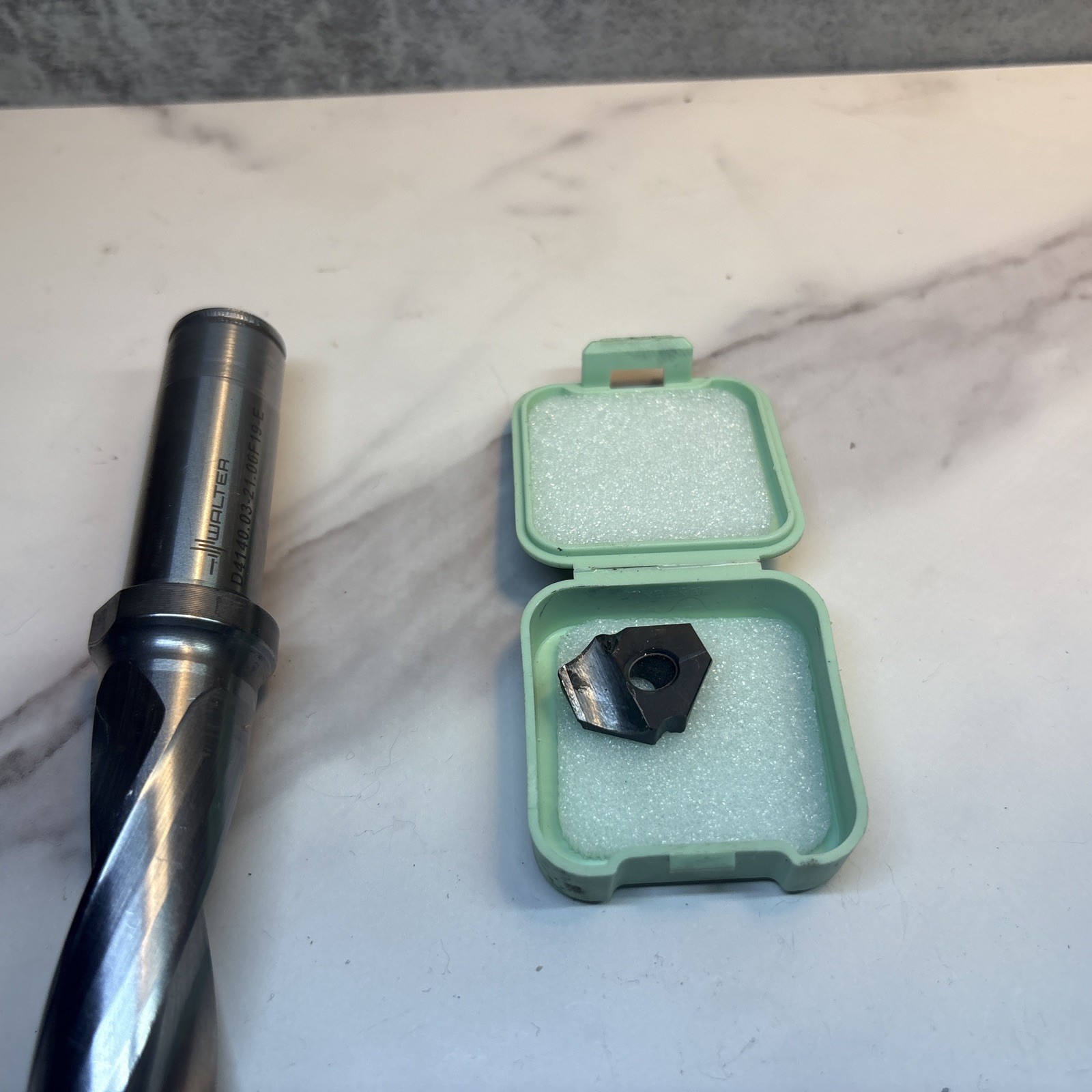 Walter Spade Drill, D4140.03-21.00F19-E, 3/4” Shank , 3-1/4 Max Depth