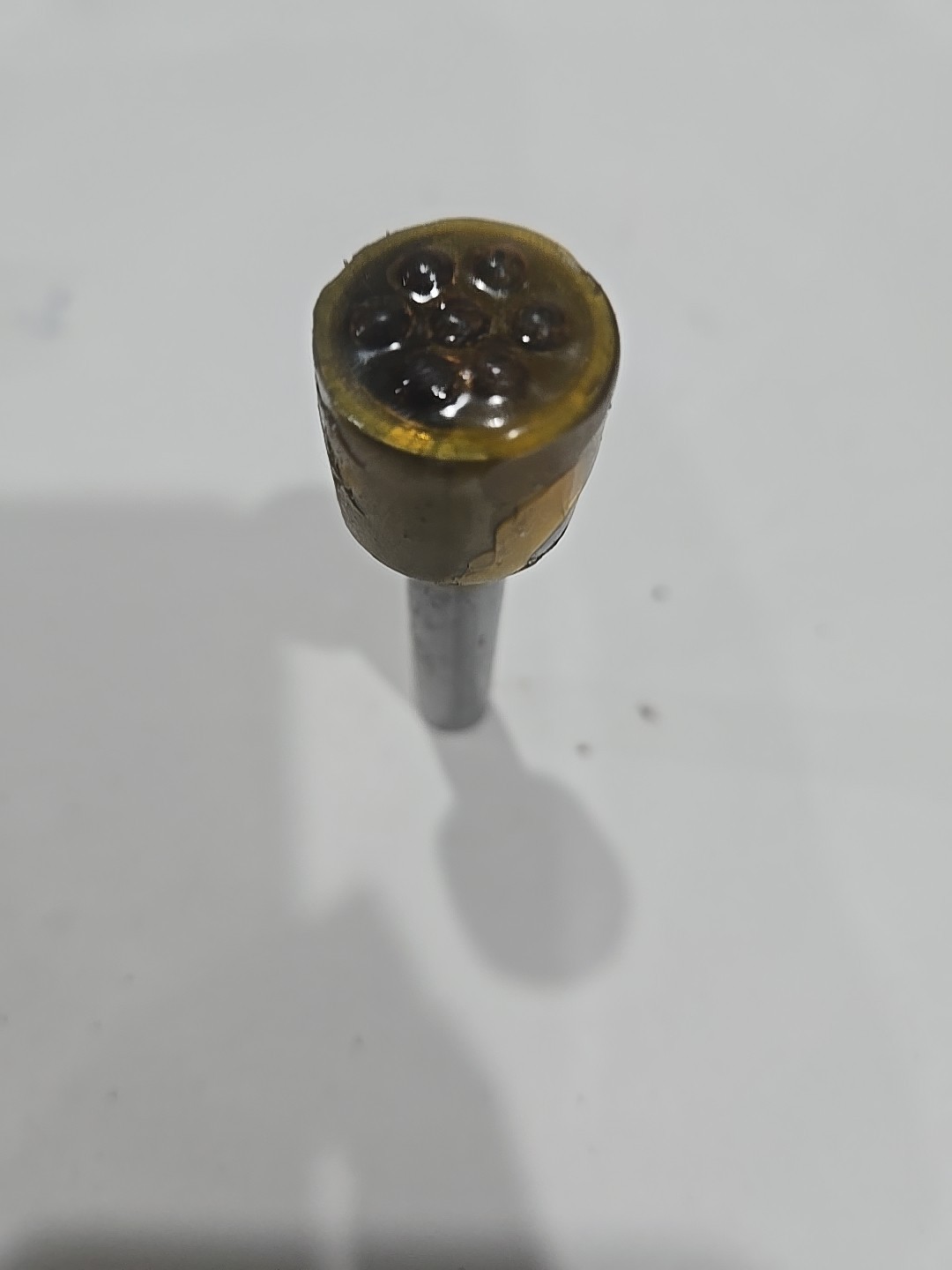 Cluster Diamond Wheel Dress Tool for Grinding . 2-3/4 Long 3/8 Shank 3/4 Head