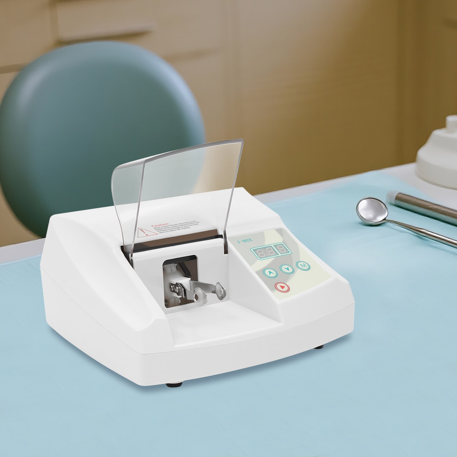 110v Dental Amalgamator Low Noise 65db Amalgam Mixer Machine For Dental Clinic