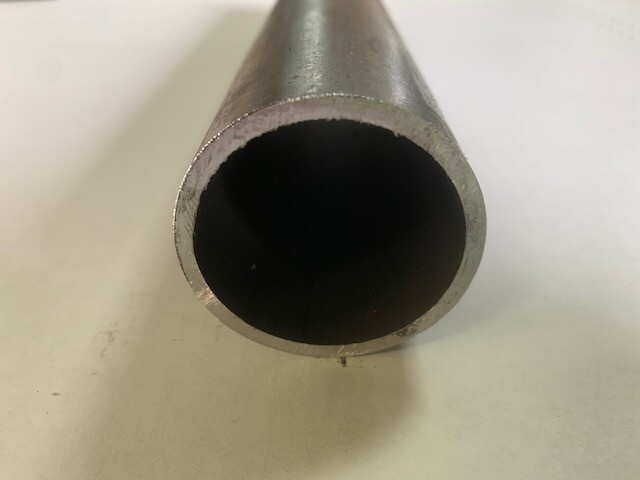 1.5″ OD x .065″ Wall DOM Seamless Round Tube x 48″ Long, Mild Steel Tubing