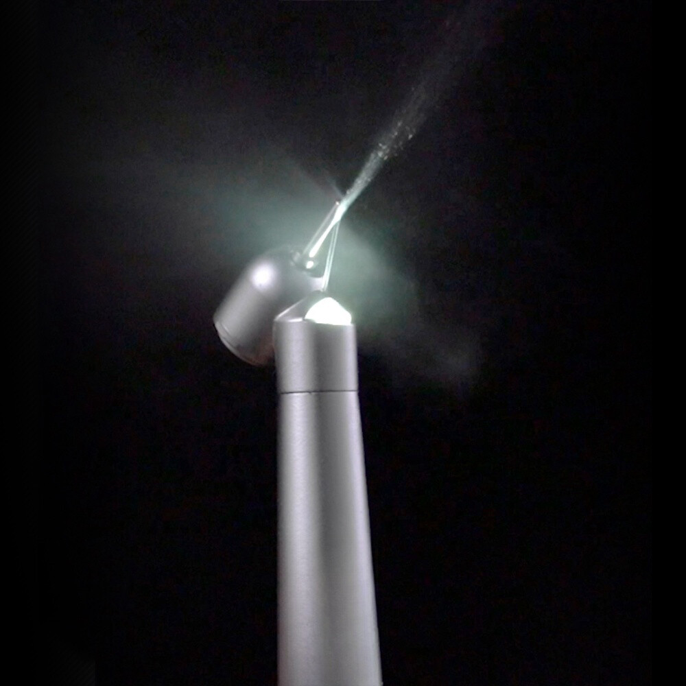 45 Degree LED E-generator Dental High Speed Handpiece Push 2 Hole for NSK AC2