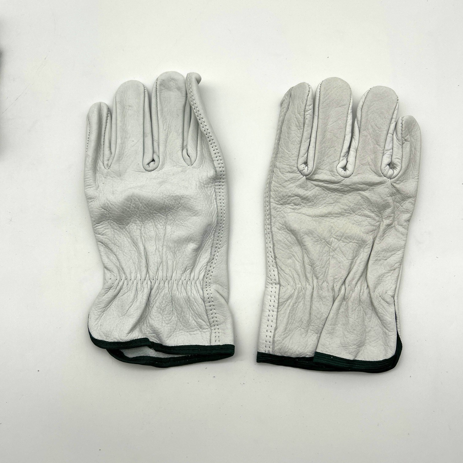 PIP 68-163 Driver Gloves Size Medium Split Cowhide Leather Vending Pks 6 Pairs