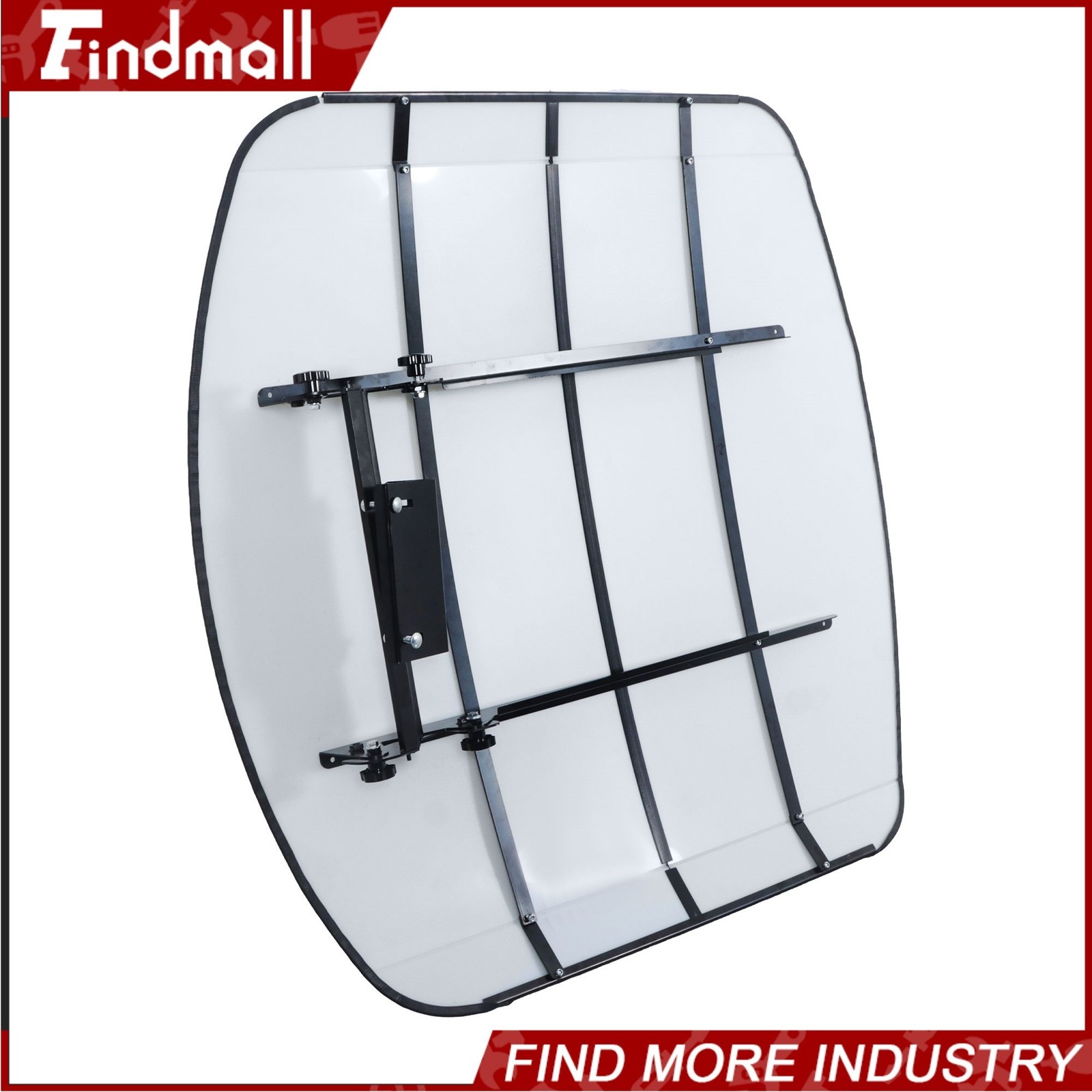 For ROPS 52″ X 52″ Tractors Snow Shield 2″ x 2″ or 2″ x 3″ Tractor Canopy Top