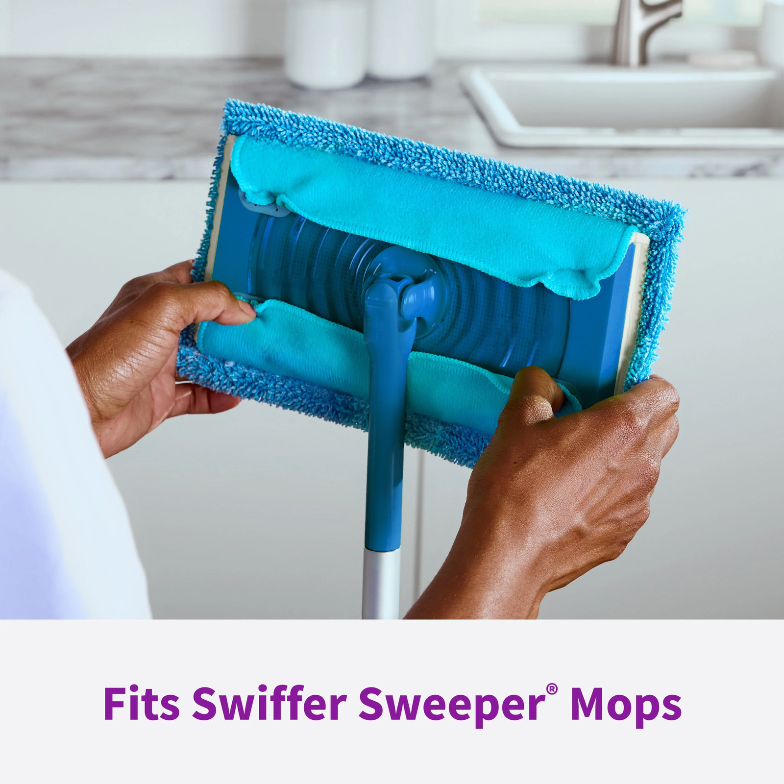 Rejuvenate Microfiber Replacement Sweeper Pads Compatible with
