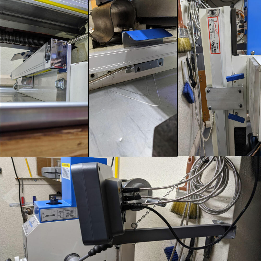 2/3/4/5 Axis Digital Readout DRO TTL Glass Linear Scale Encoder 100/150…2000MM