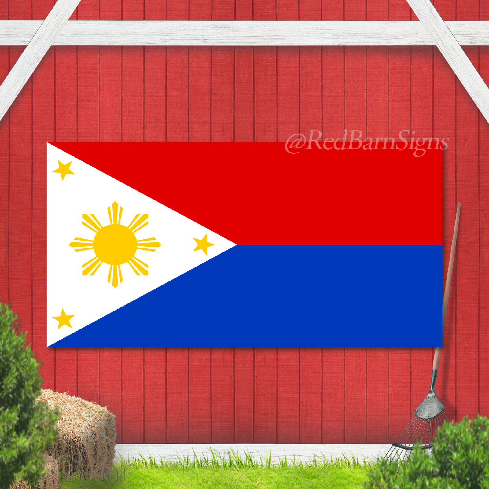 Philippines Flag Filipino Philippines Country Banner Pennant Indoor Outdoor