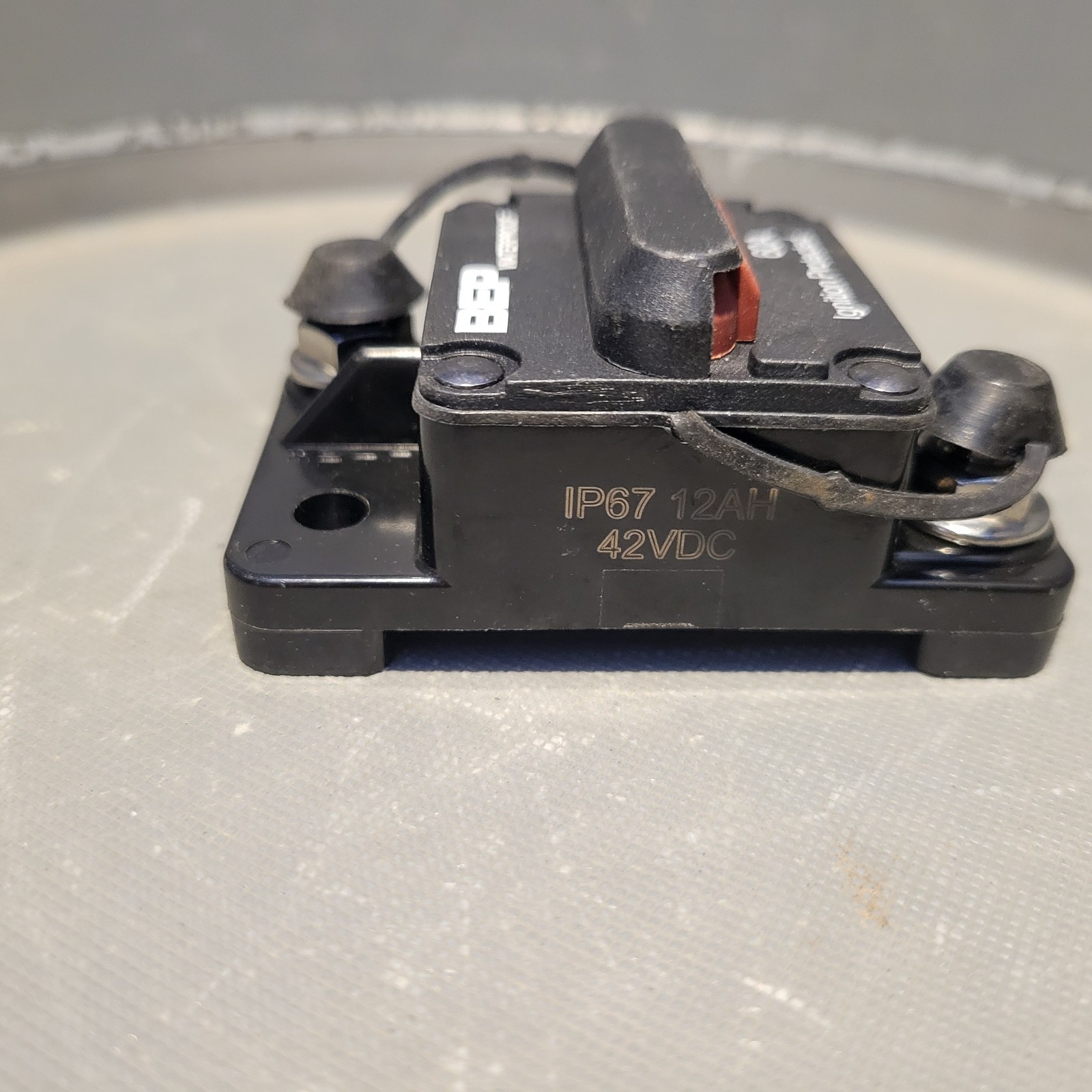 BEP Waterproof Circuit Breaker, 60A, 42VDC, 8060