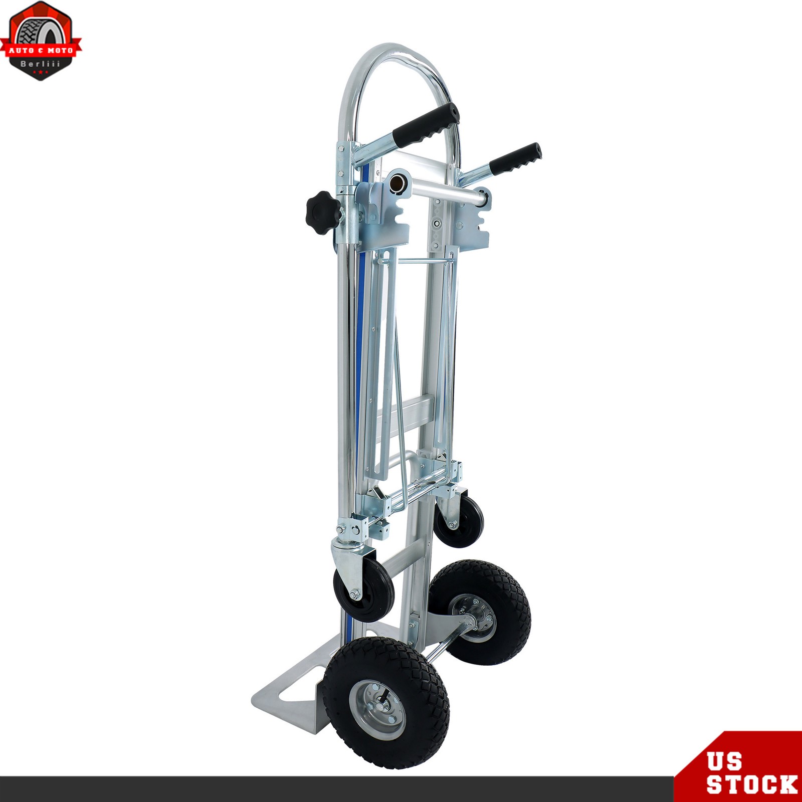 1000 LBS Capacity 3 in 1 Hand Truck, Convertible Hand Trucks