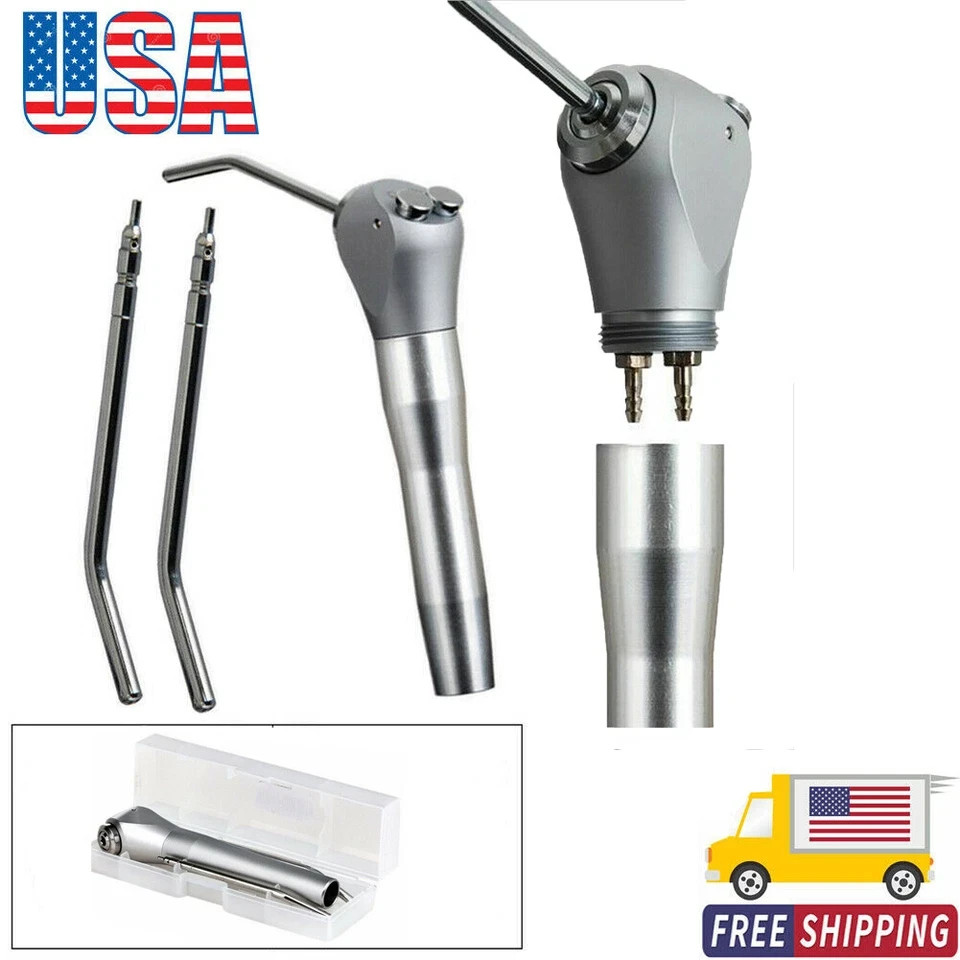 Dental Three Way 3 Way Syringe Air Water 2 Nozzles Triple Way Spray