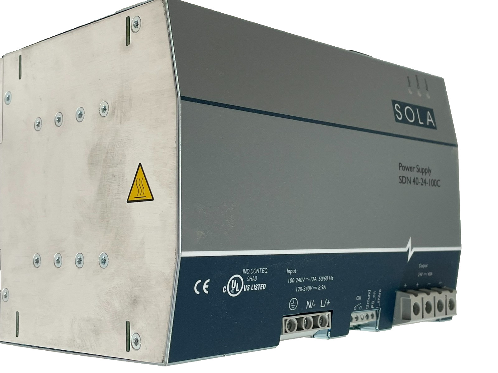 NEW SOLA SDN-40-24-100C POWER SUPPLY SDN 4024100C