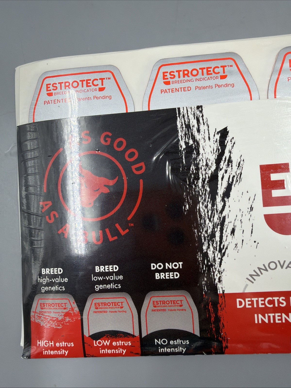 Estrotect – Breeding Indicator + Breeding Bullseye Technology- Red Orange- 50ct