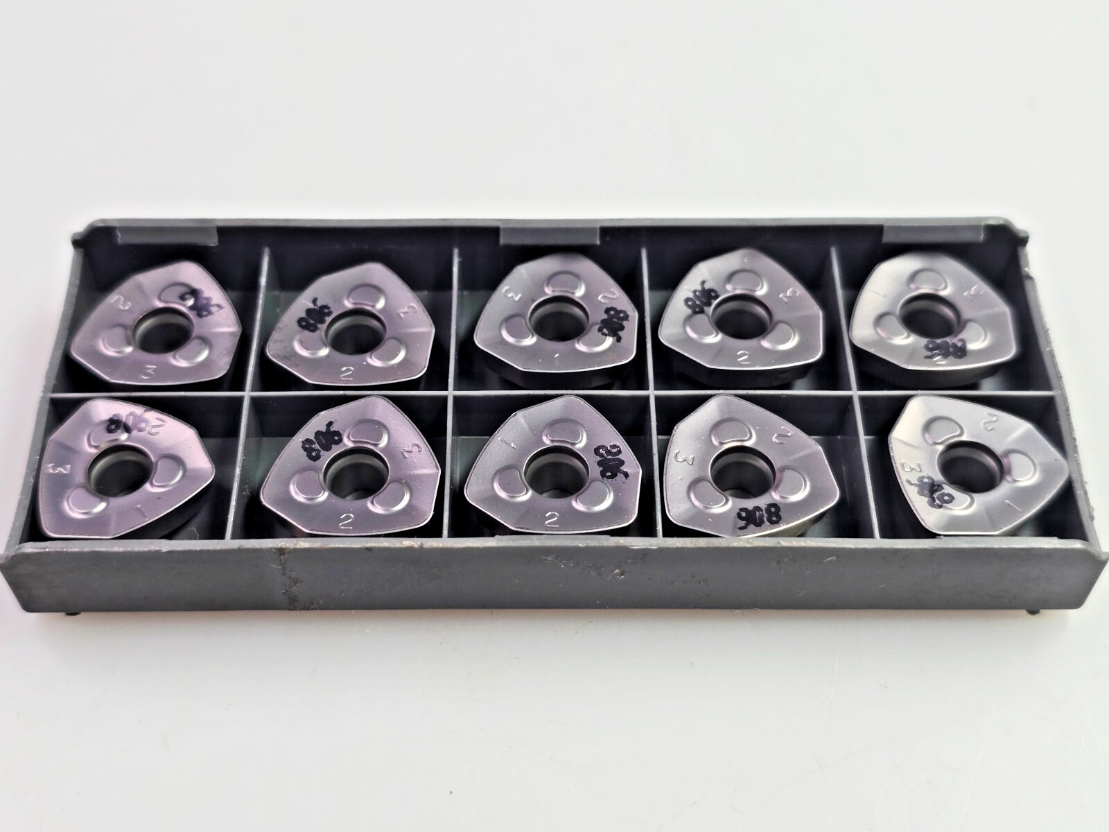 Iscar FF WOMT 09T320T IC908 Carbide Milling Inserts (Box of 10)