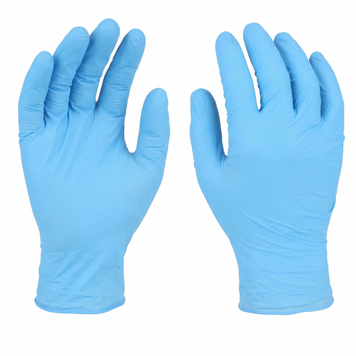 Blue Nitrile Powder Free Non-Sterile Gloves 4 Mil Size: Large 1000 Pcs