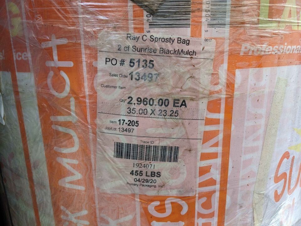 Large Plastic 2.75 MIL Rolls PE Poly polyethylene bags sheeting tarp packing