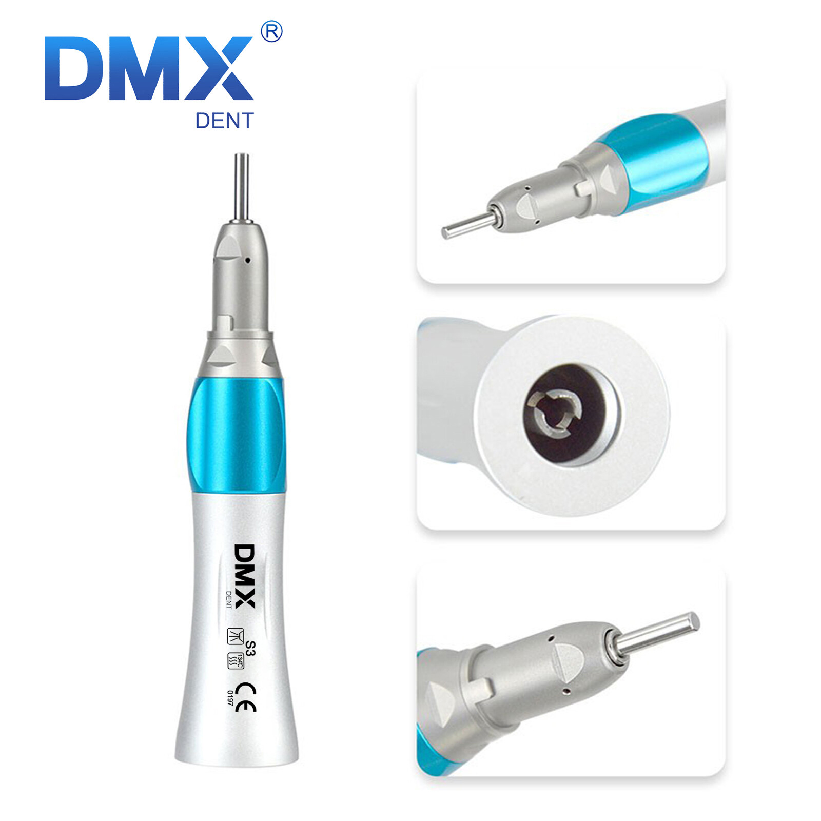 DMXDENT Dental 1：1 Direct Drive Straight Handpiece For Surgical Implant NSK