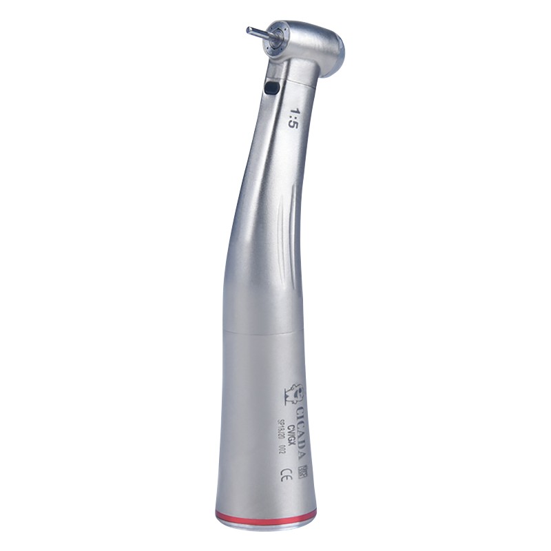 CICADA Dental 1:5 High Speed Electric Handpiece Fiber Optic Contra Angle